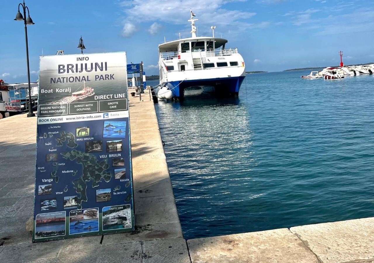 Apartman Dino Fazana Bagian luar foto